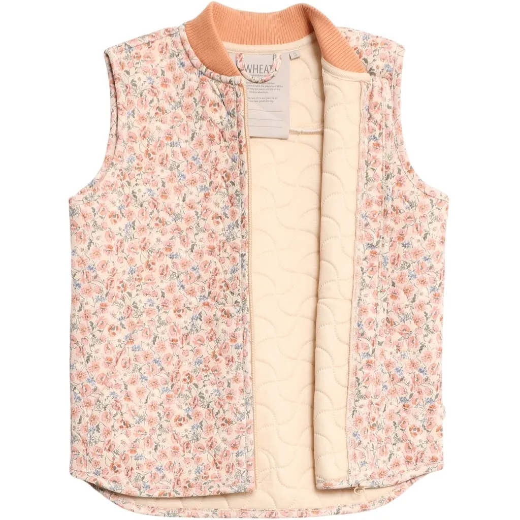 Thermo Gilet Eden - alabaster flowers