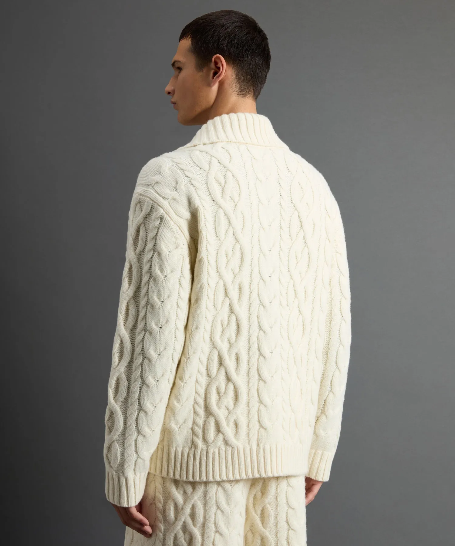 Todd Snyder X Woolrich Cable Knit Jacket