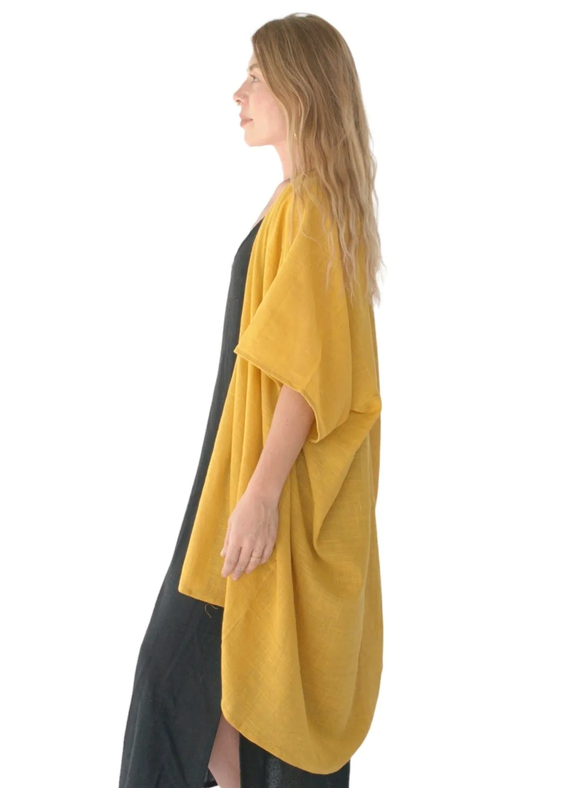 Turmeric Organic Cotton Shrug