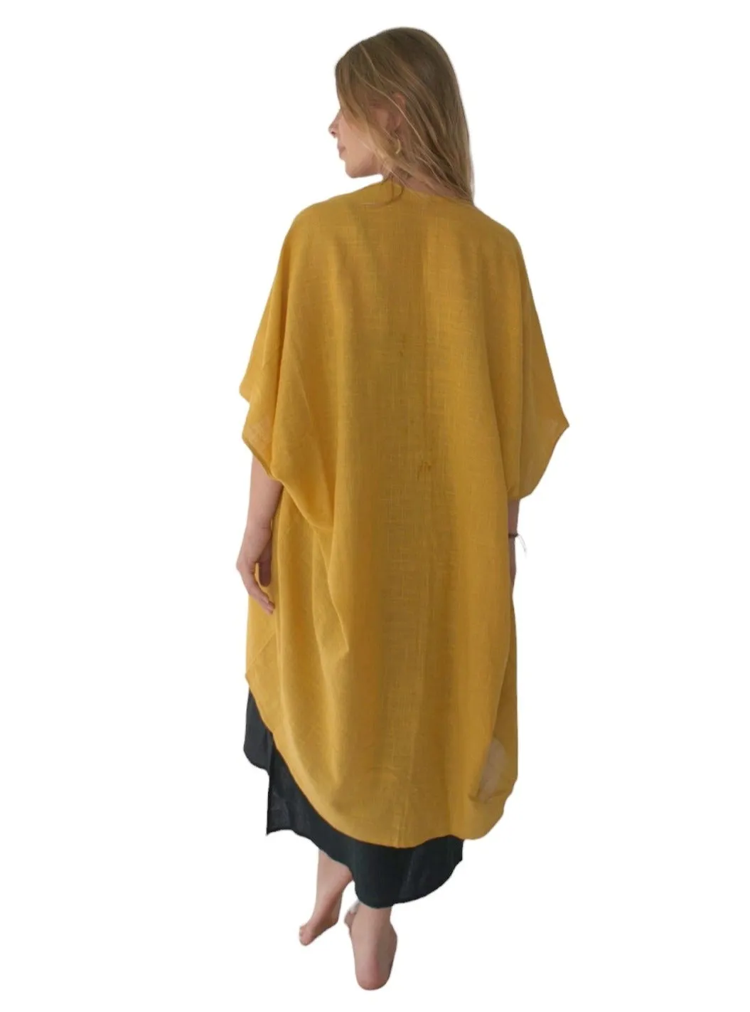 Turmeric Organic Cotton Shrug