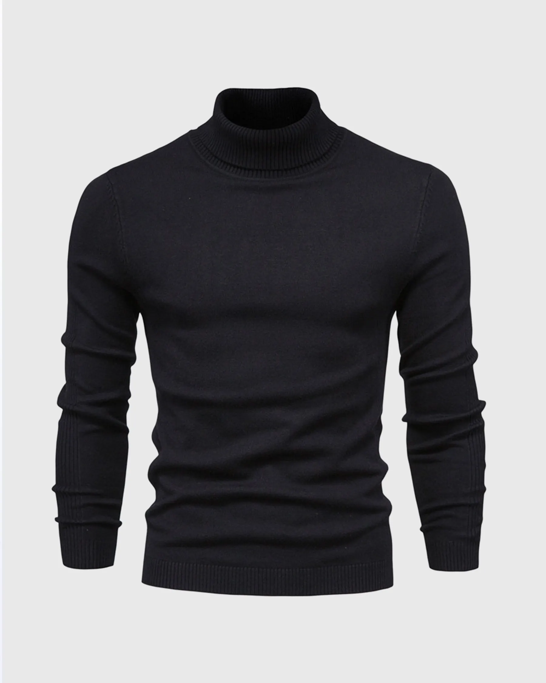 Turtleneck Washable Sweater New