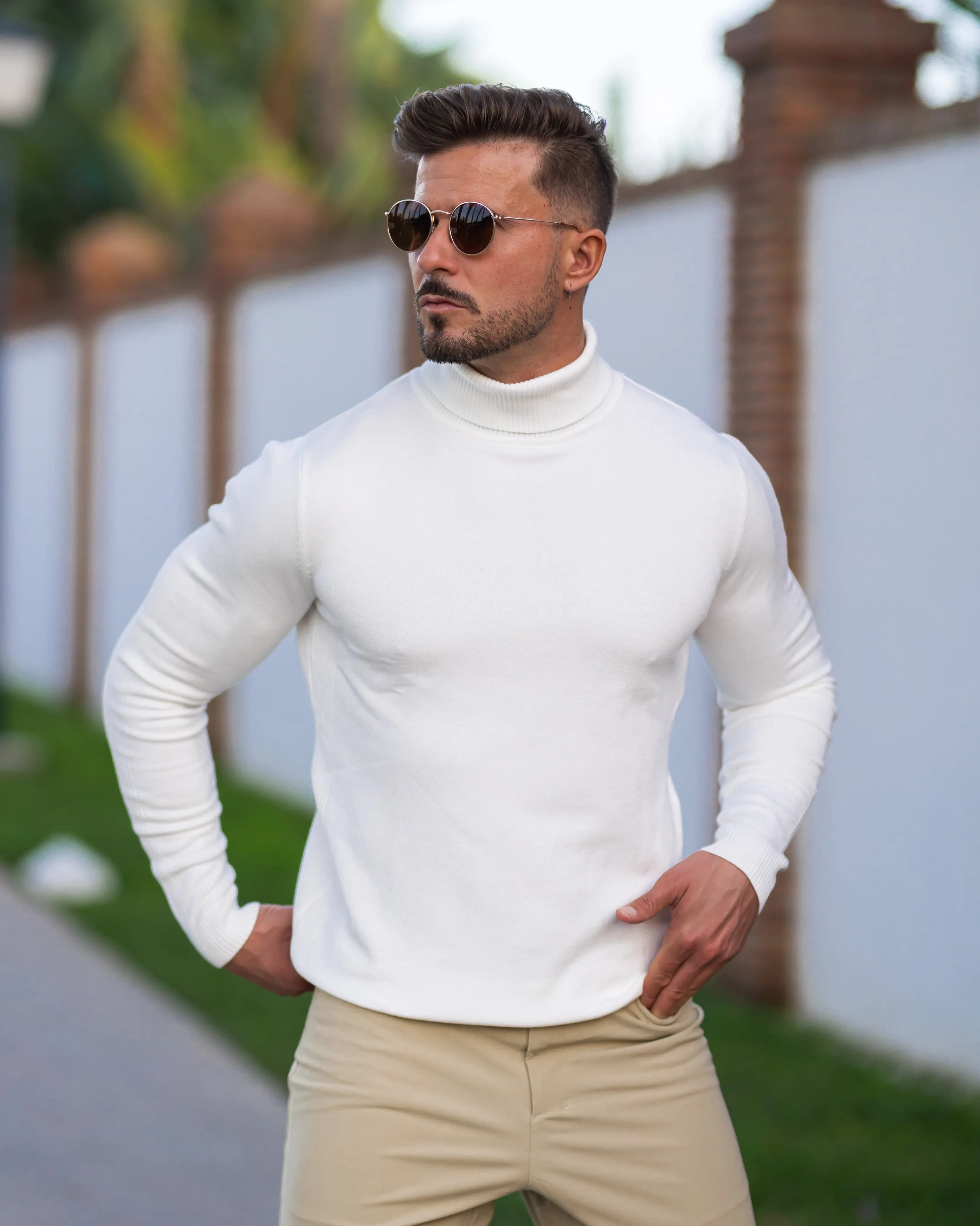 Turtleneck Washable Sweater New