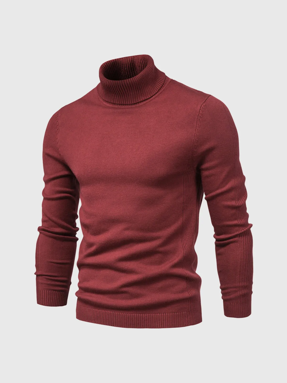 Turtleneck Washable Sweater New