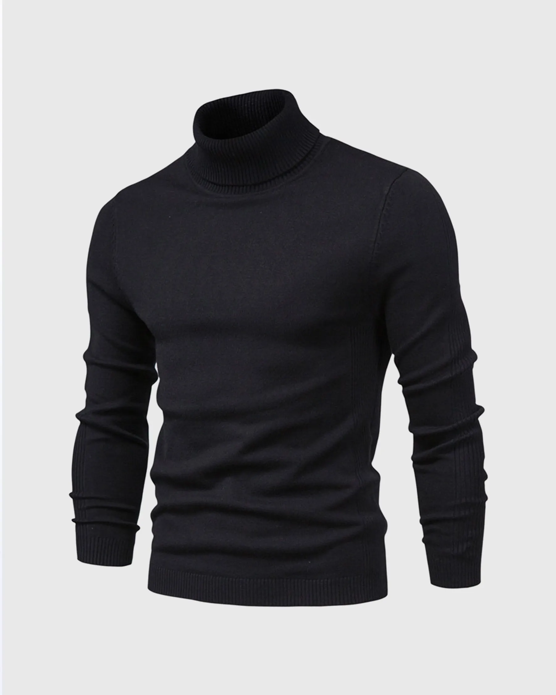 Turtleneck Washable Sweater New