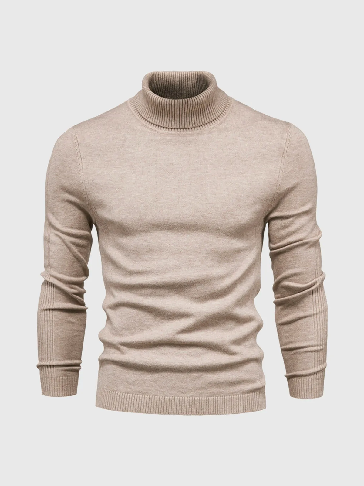 Turtleneck Washable Sweater New