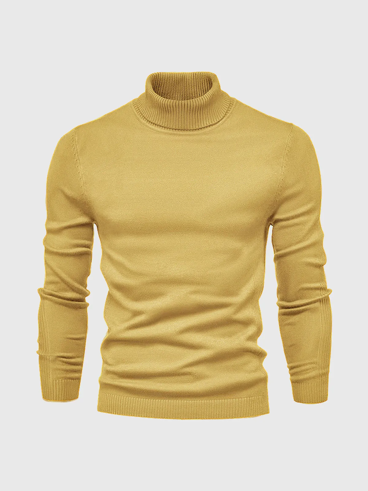 Turtleneck Washable Sweater