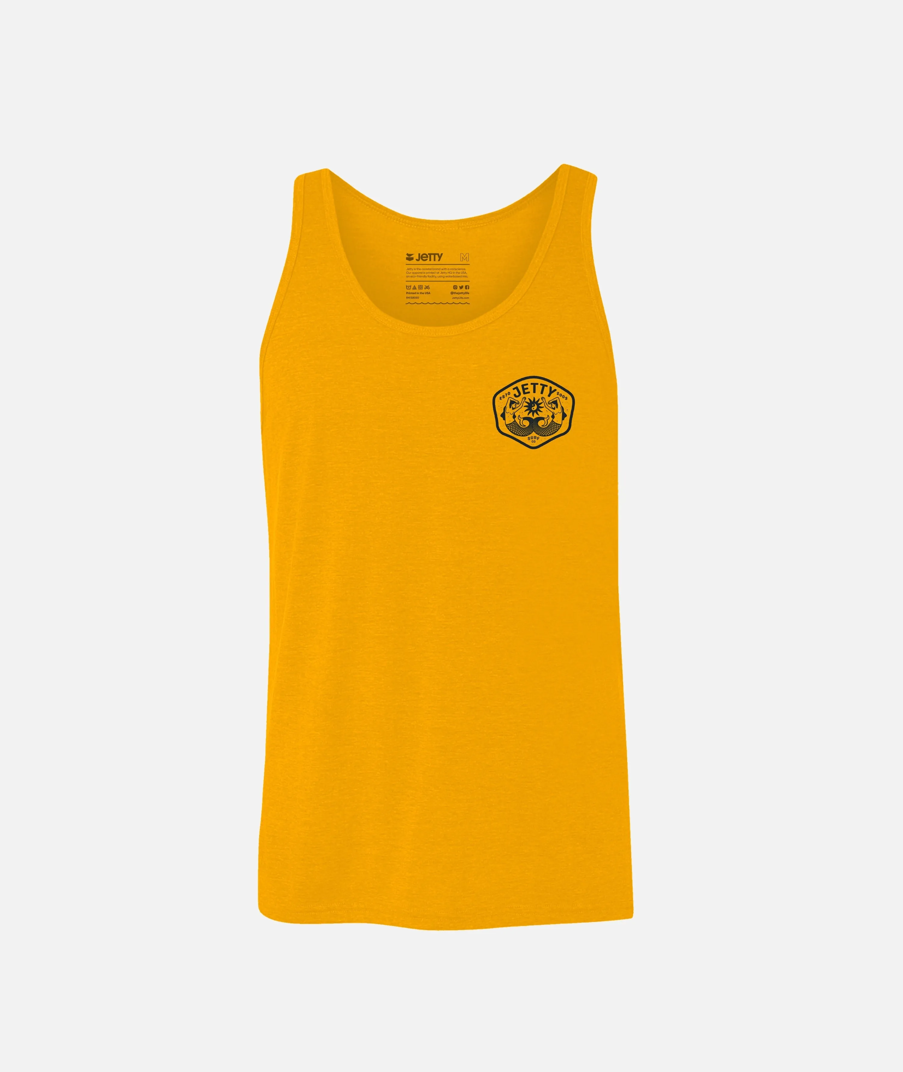 Twin Tails Tank - Mustard