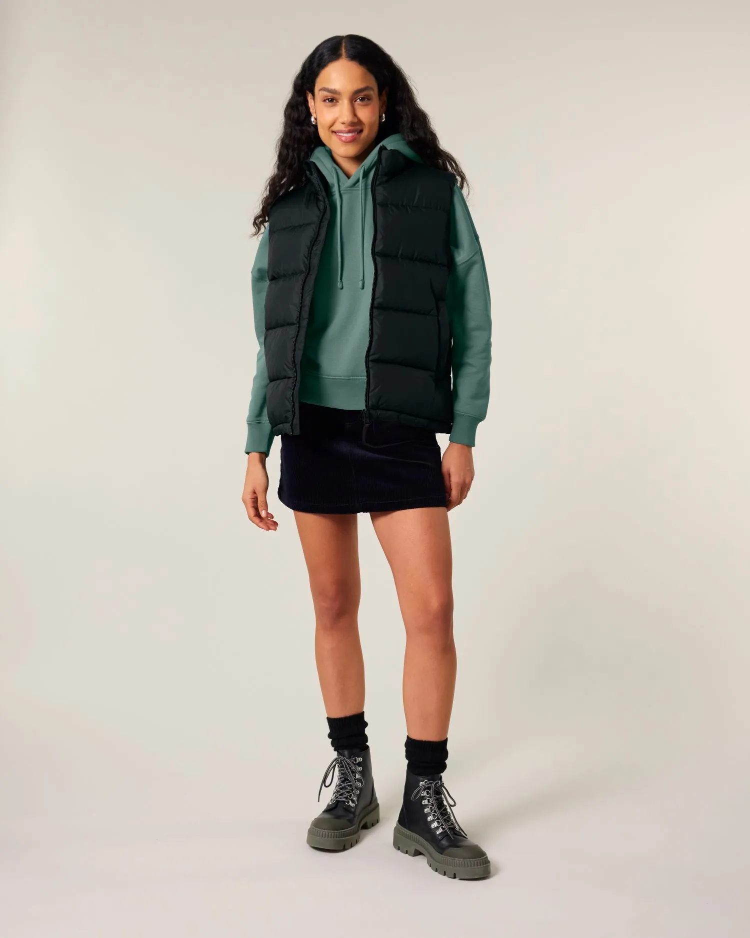 Unisex Recycled Puffer Gilet - 75 GSM | Puffer Gilet STJU250