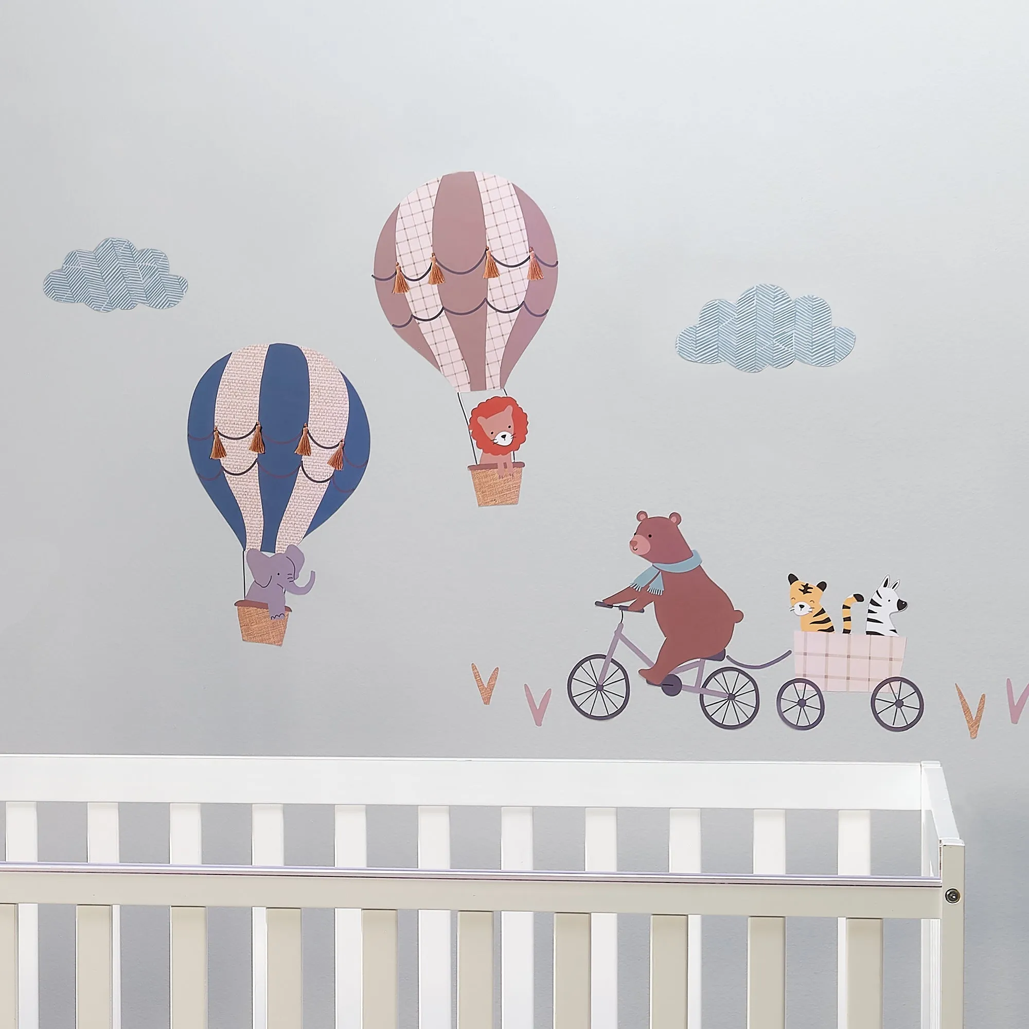 Up Up & Away 5-Piece Crib Bedding Set