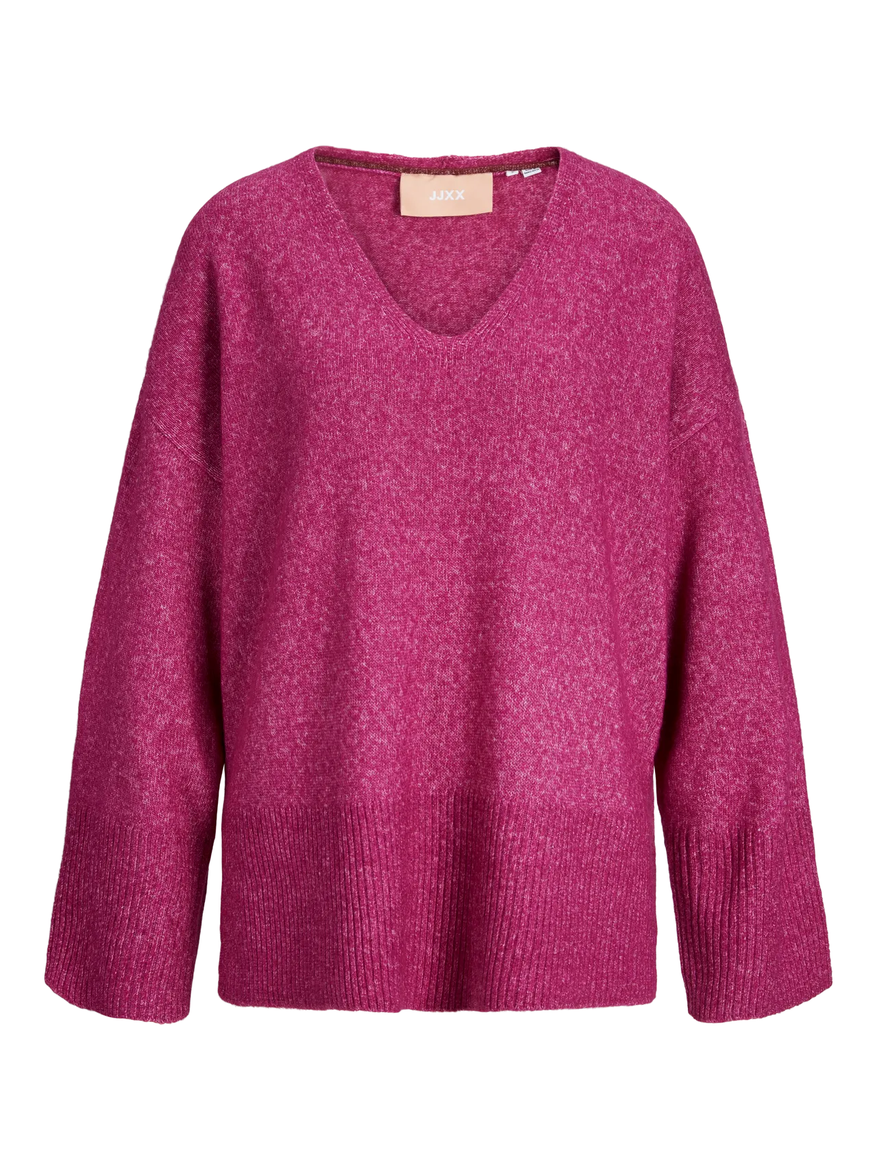 V-neck Loose Wool Pullover