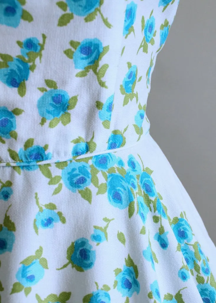 Vintage 1950s Liberty House Floral Day Dress