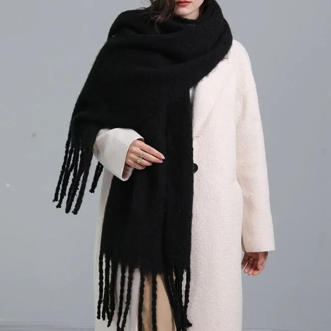 Warm winter Cashmere like scarf