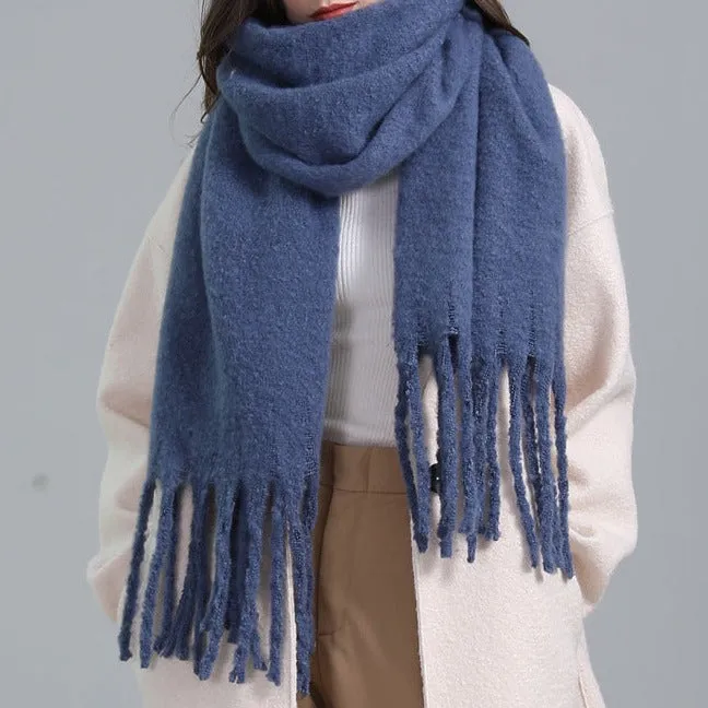 Warm winter Cashmere like scarf