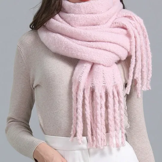 Warm winter Cashmere like scarf