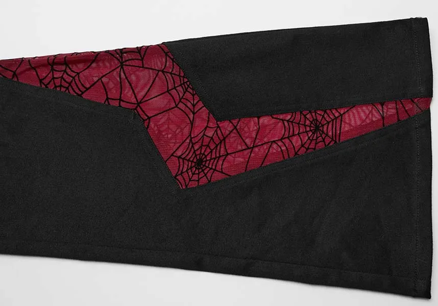 Webbed Angel [Black/Red] | FLARES*