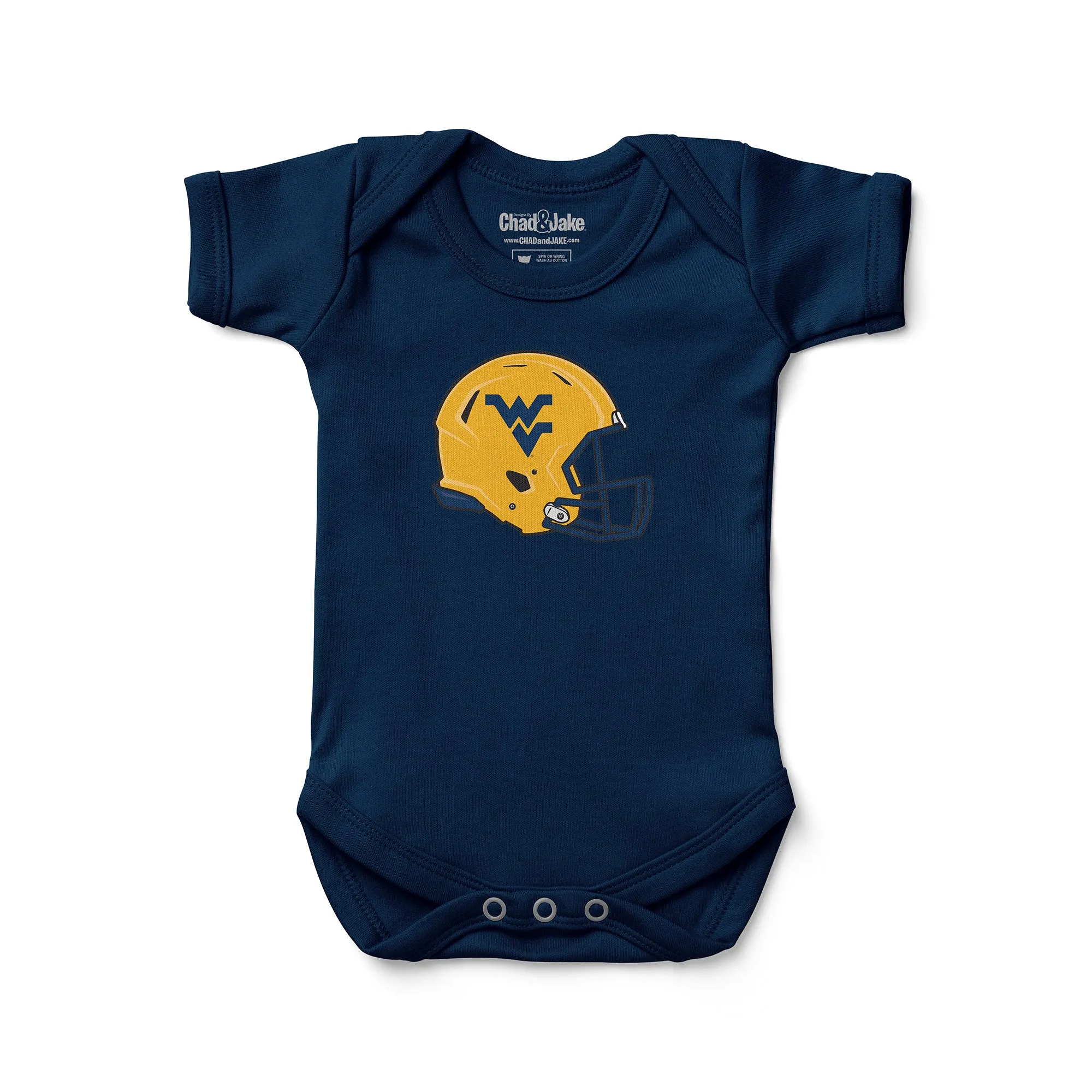 West Virginia Mountaineers Helmet Bodysuit