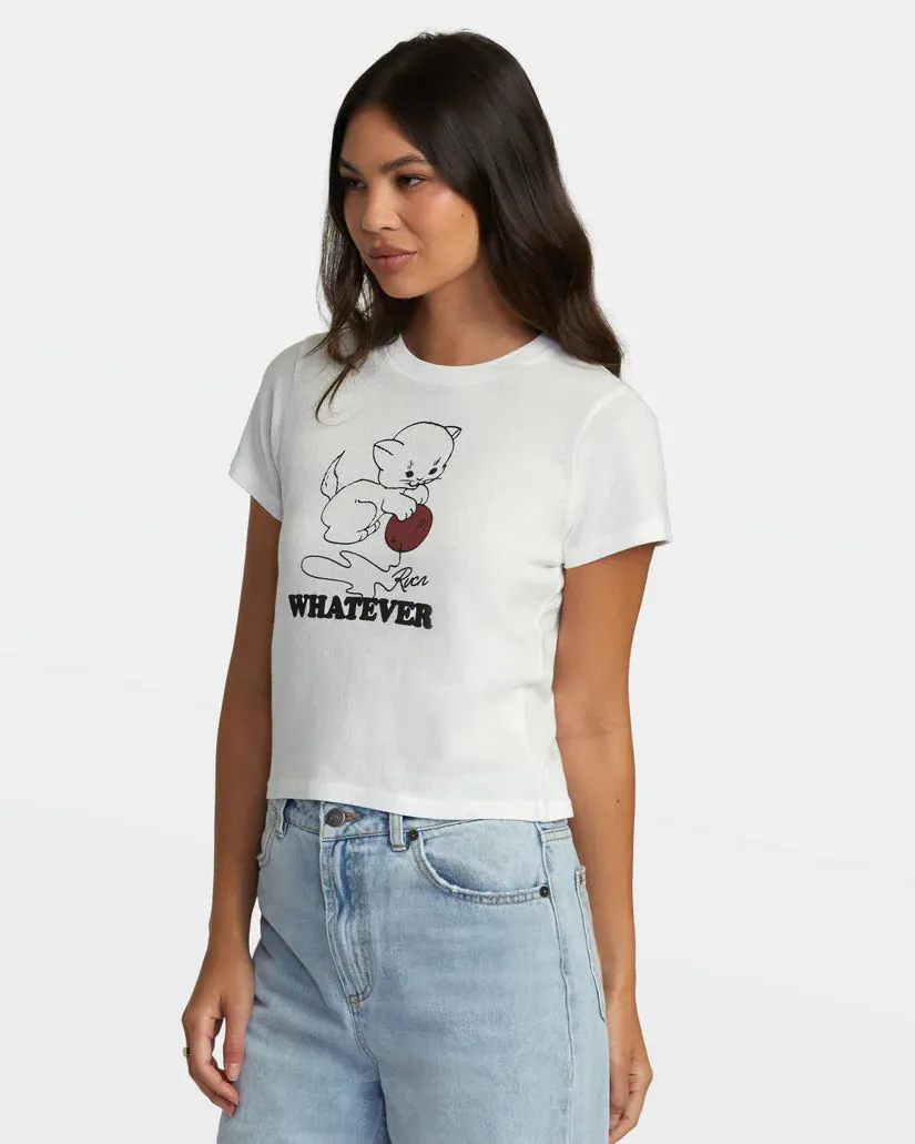 Whatever Tee - Vintage White