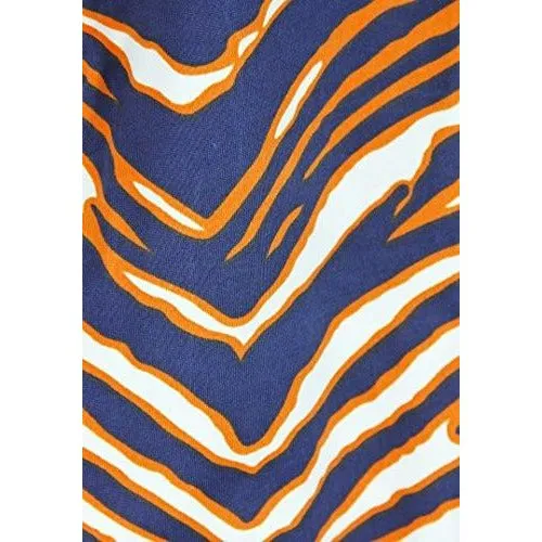 Zubaz NFL Women's Denver Broncos Team Color Tiger Print Leggings Pants