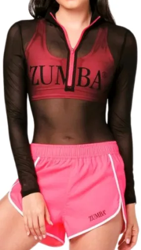 Zumba Prep Zip-Up Bodysuit