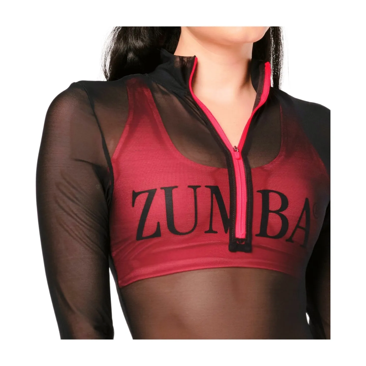 Zumba Prep Zip-Up Bodysuit