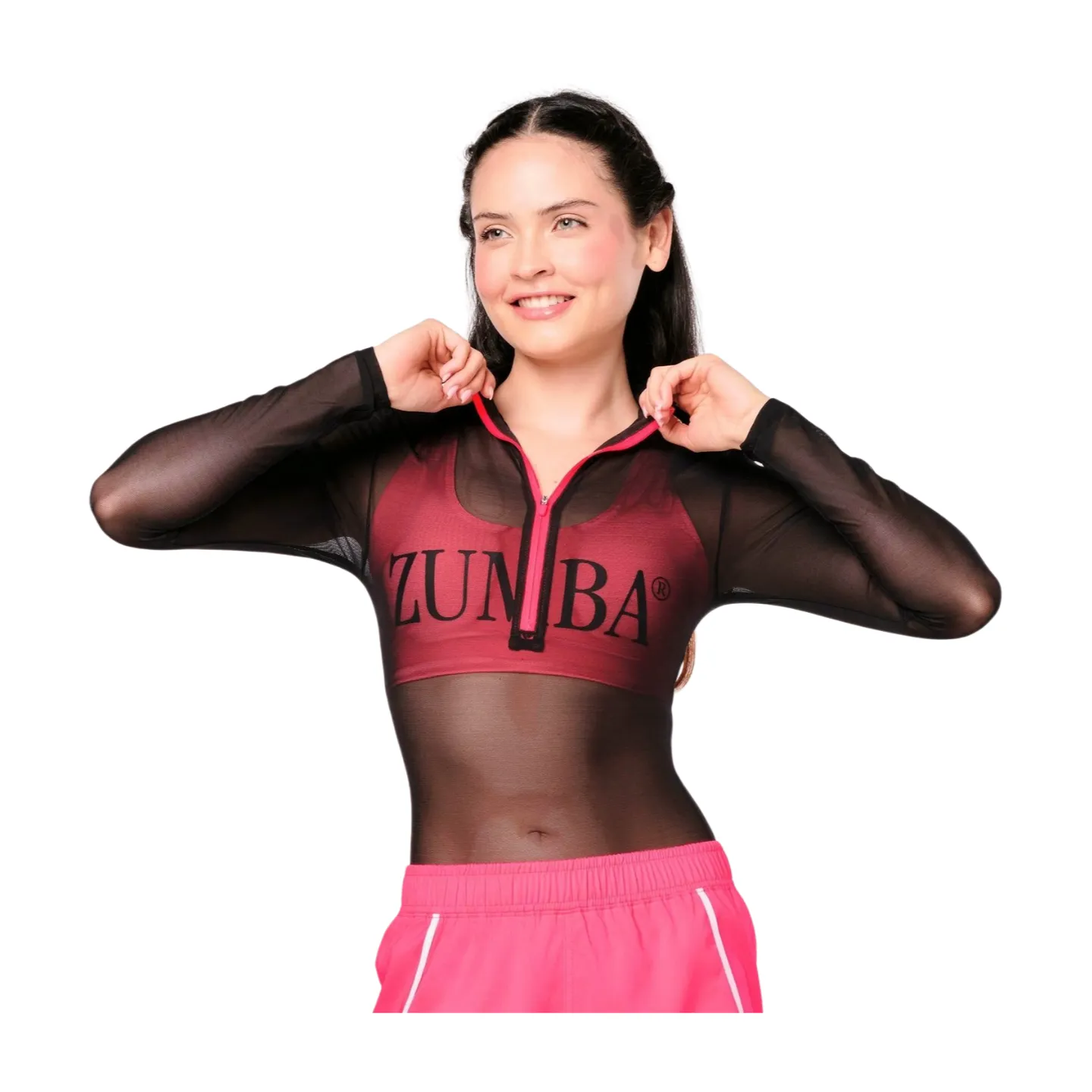 Zumba Prep Zip-Up Bodysuit